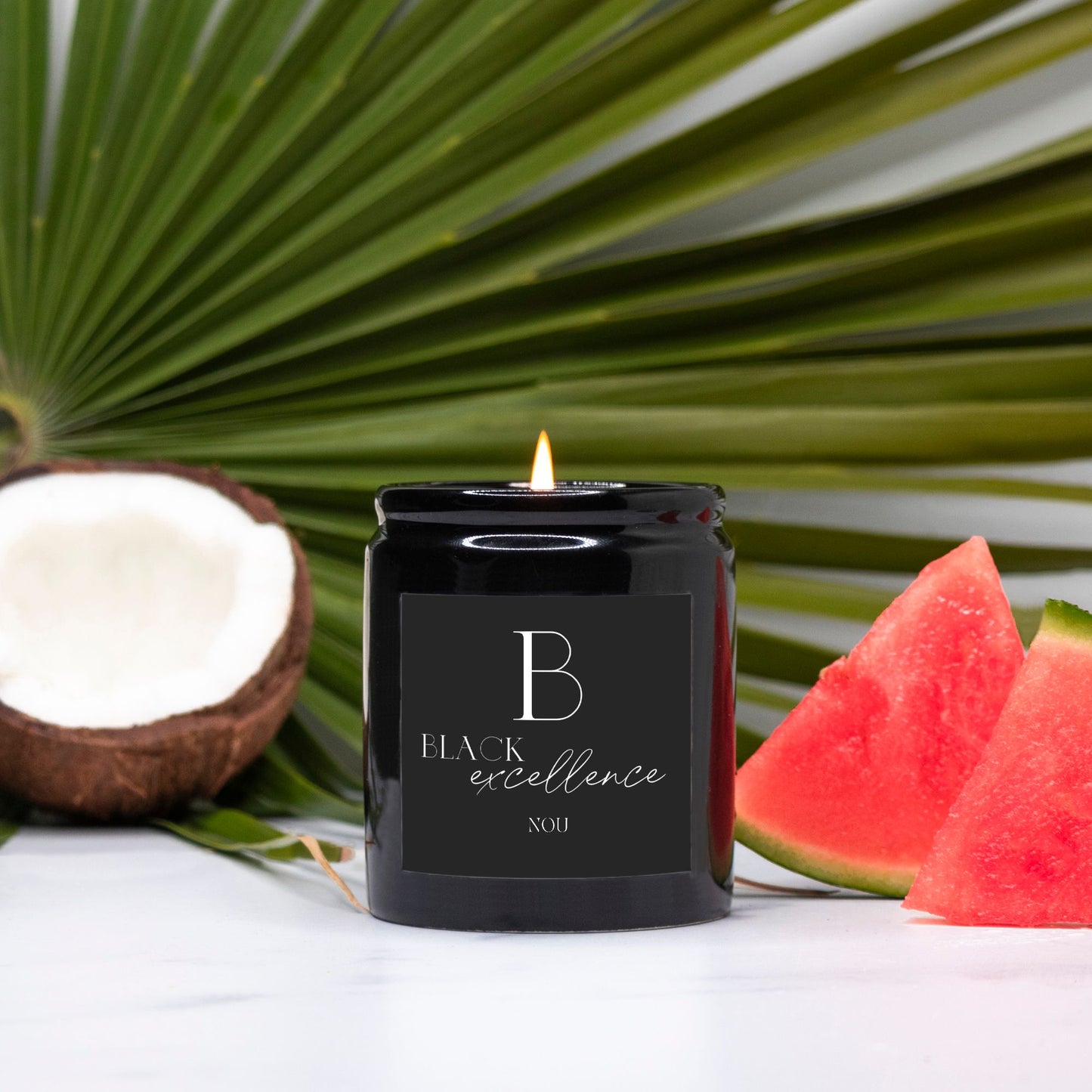 Black Excellence - 8oz Luxury Ceramic Candle