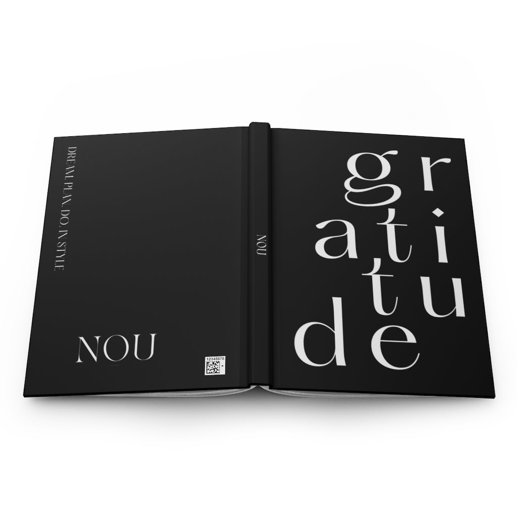 GRATITUDE JOURNAL - BLACK & WHITE