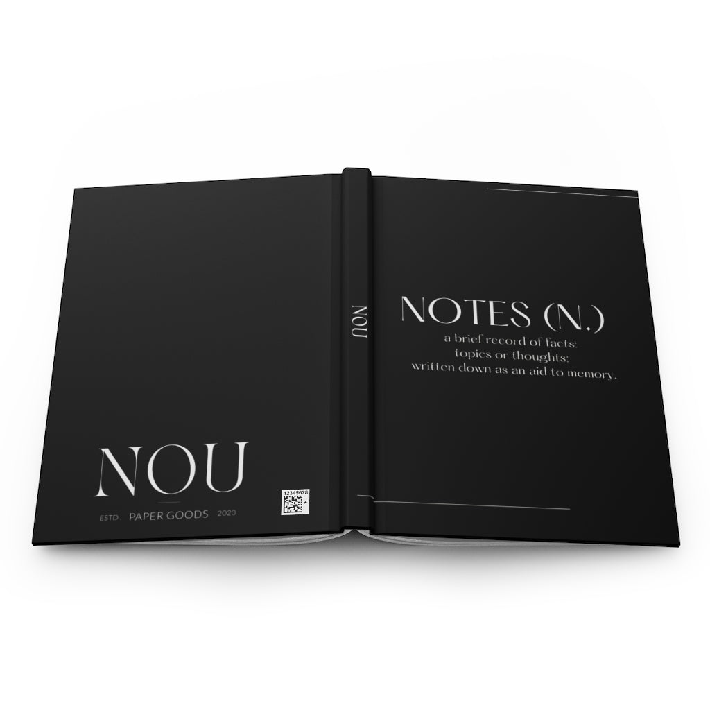 NOU NOTES - BLACK & WHITE