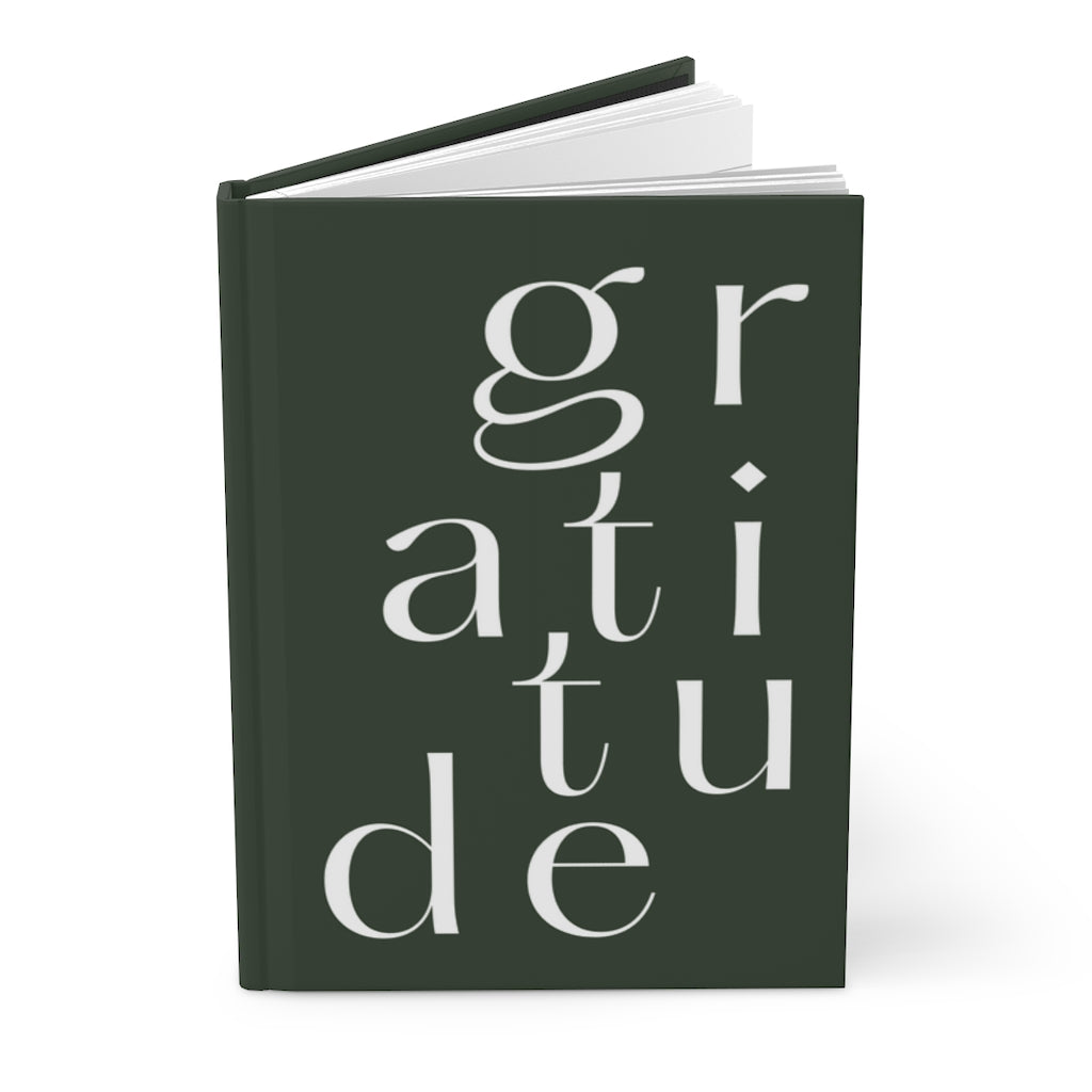 GRATITUDE JOURNAL - EARTH GREEN: Self Care Journal