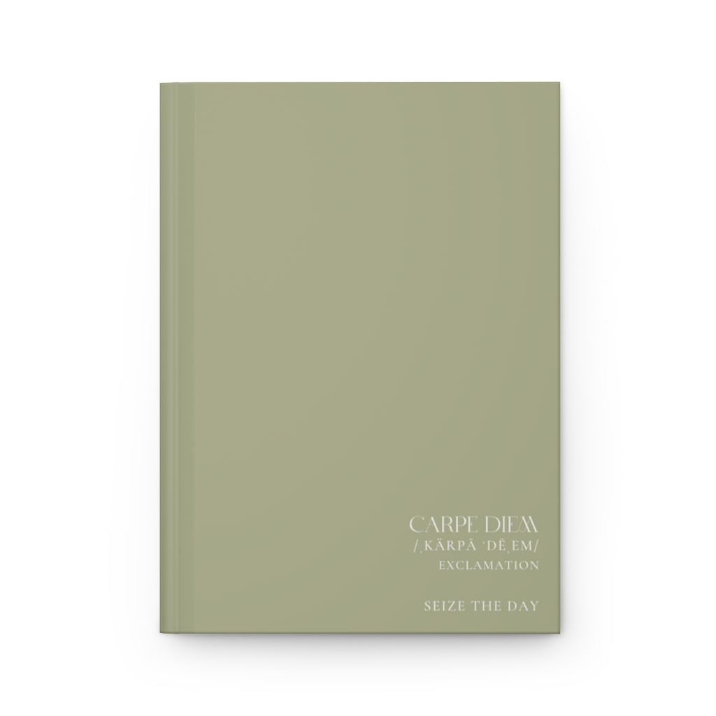 CARPE DIEM DefinitionJournal Matte - Green
