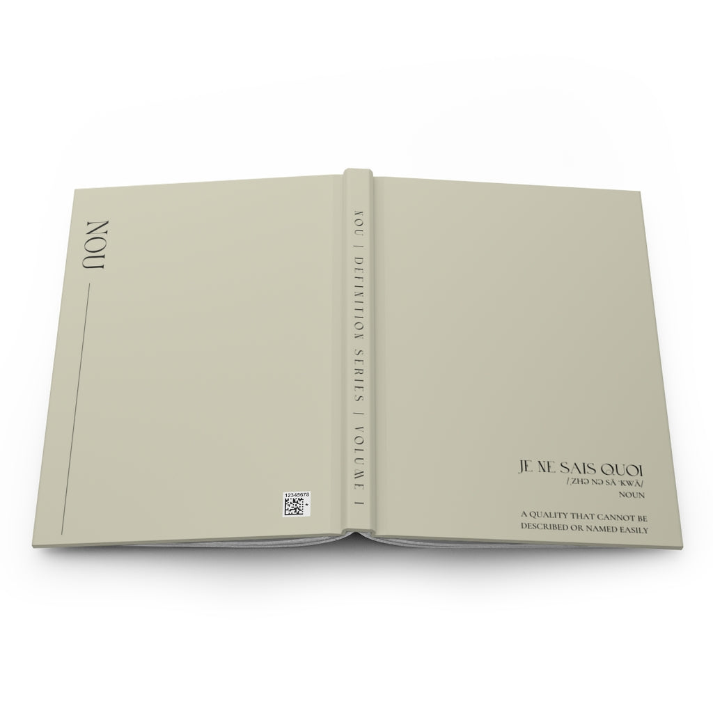 JE NE SAIS QUOI Journal Matte - Nude