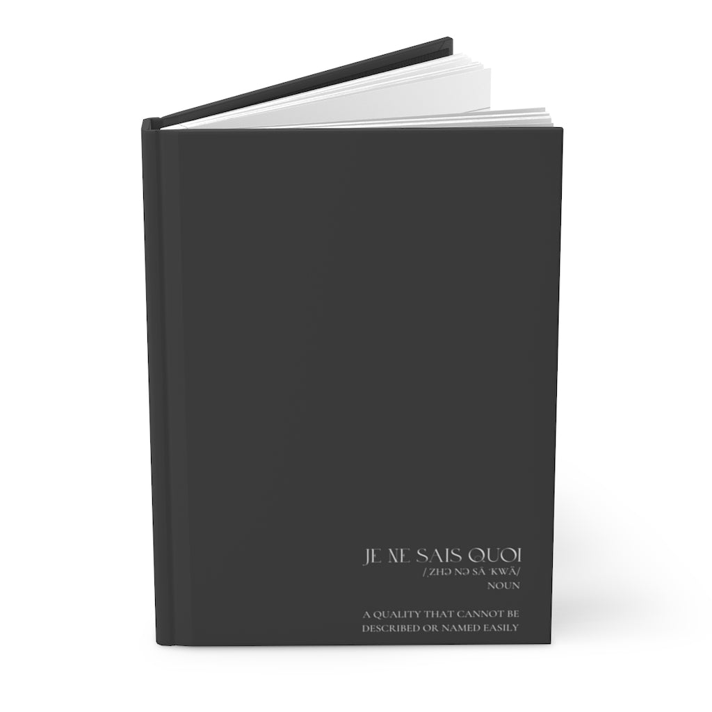 JE NE SAIS QUOI Journal Matte - Black