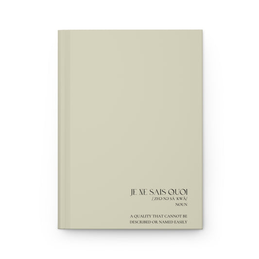 JE NE SAIS QUOI Journal Matte - Nude