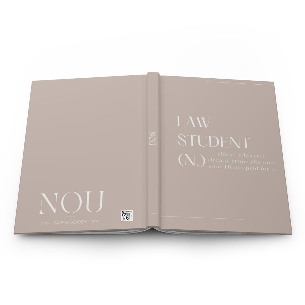 LAW STUDENT JOURNAL - PALE PINK