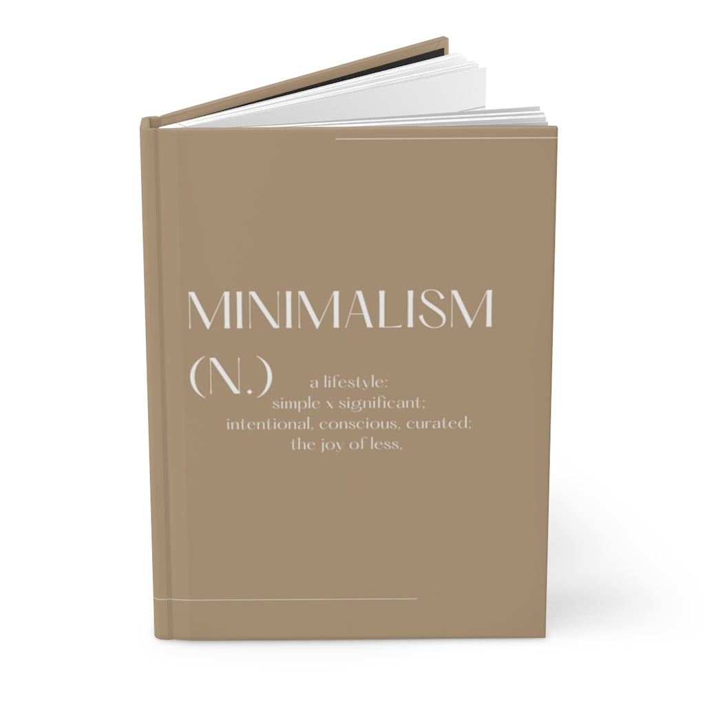 MINIMALISM JOURNAL - KRAFT BROWN