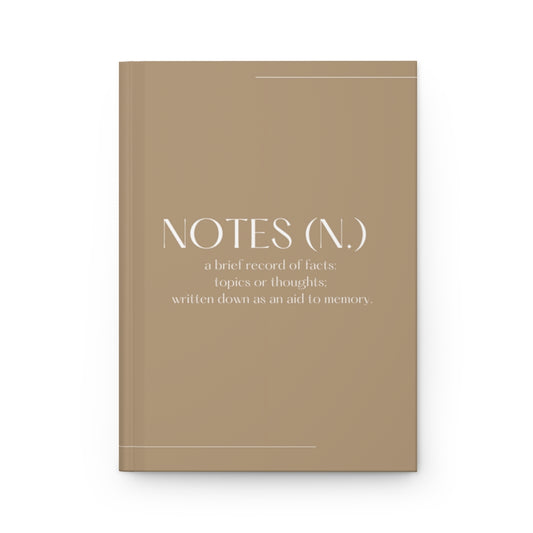NOU NOTES - KRAFT BROWN