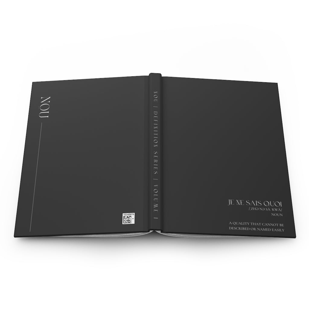 JE NE SAIS QUOI Journal Matte - Black