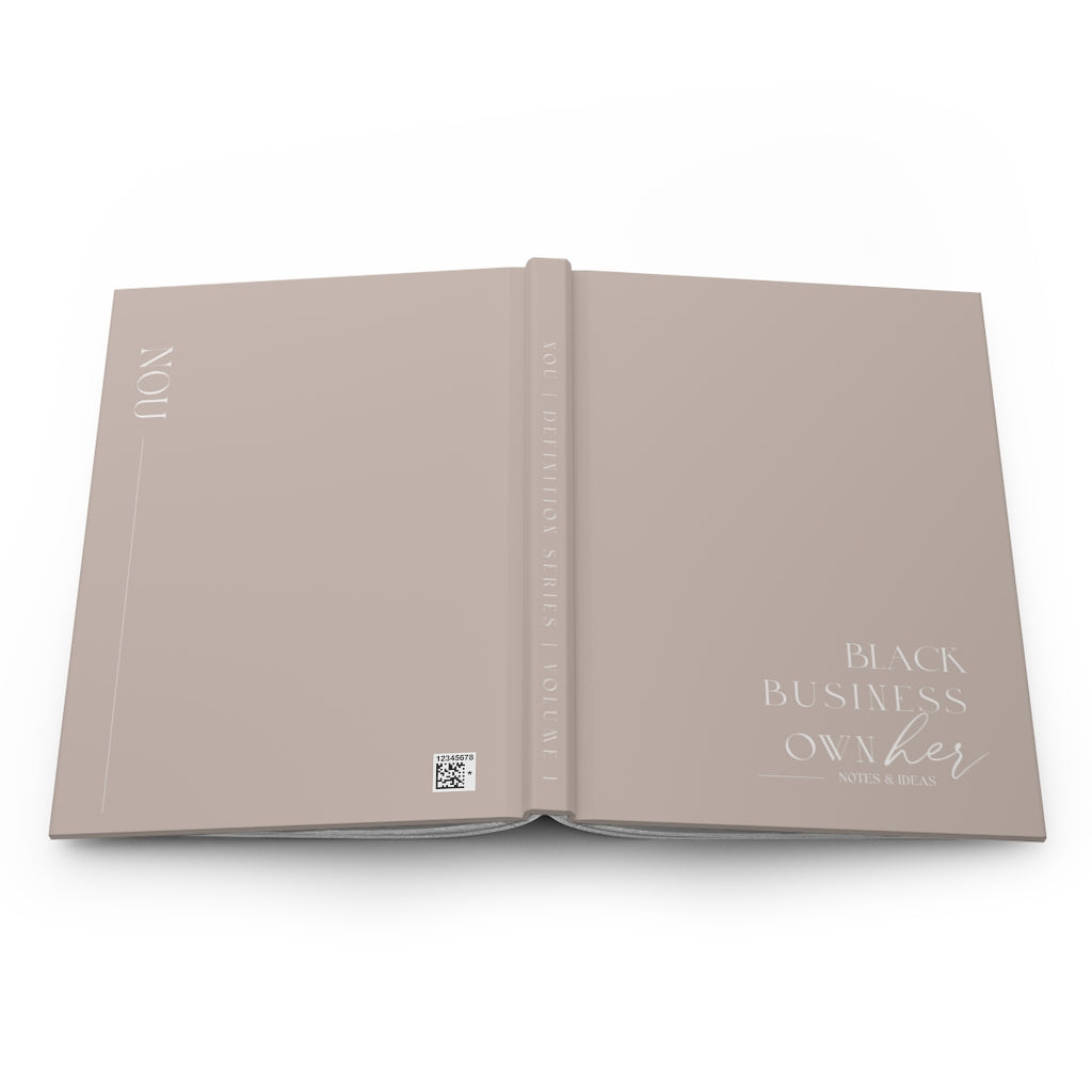 BLACK Business OwnHer Notebook - PALE PINK