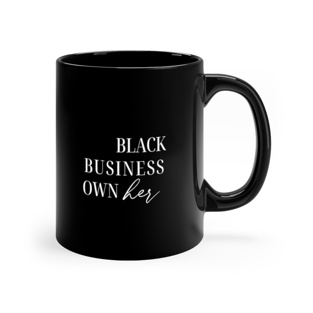 Black Business OwnHer Coffee Mug / Definition Series / Black Woman