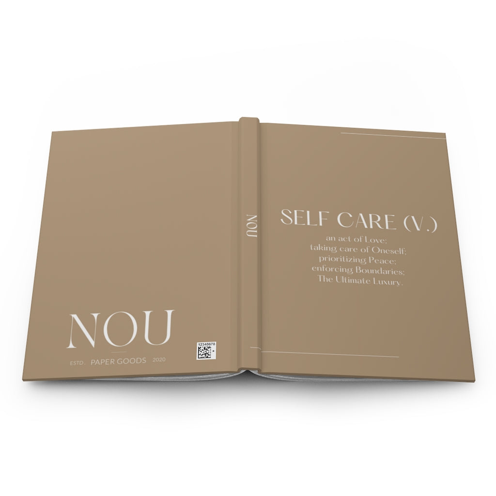 SELF CARE JOURNAL - KRAFT BROWN