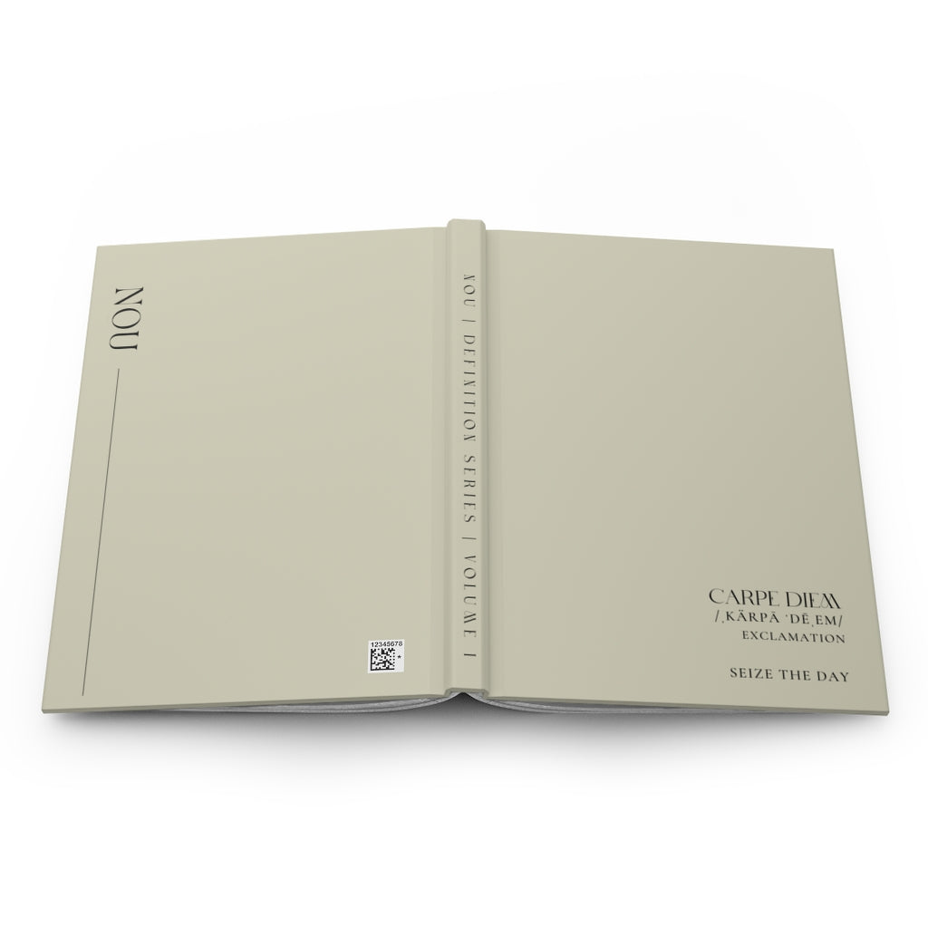 CARPE DIEM Definition Journal Matte - Pale Green