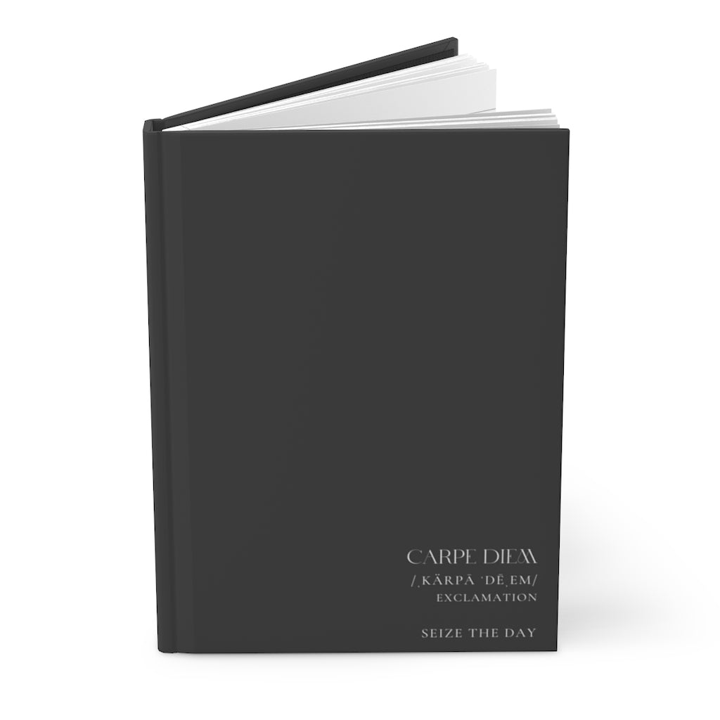 CARPE DIEM Definition Journal Matte - Black