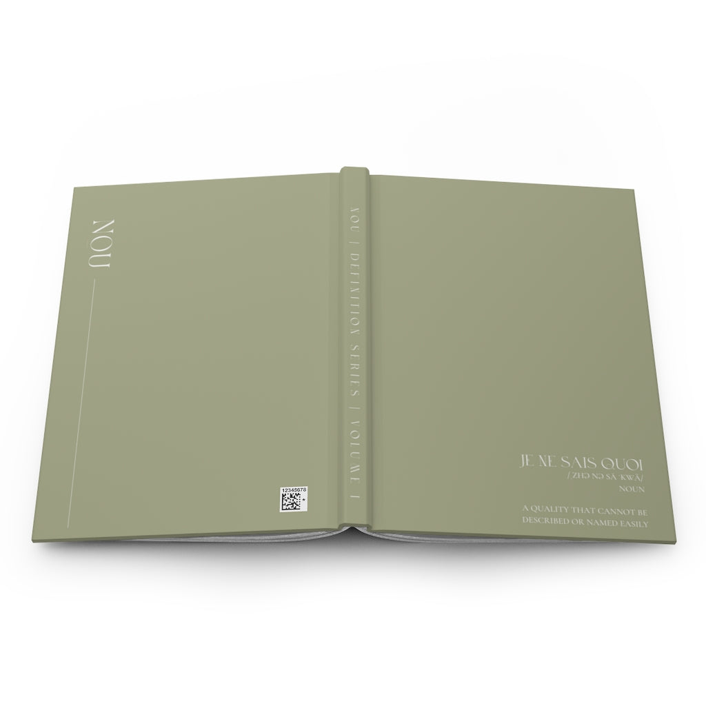 JE NE SAIS QUOI Journal Matte -Green