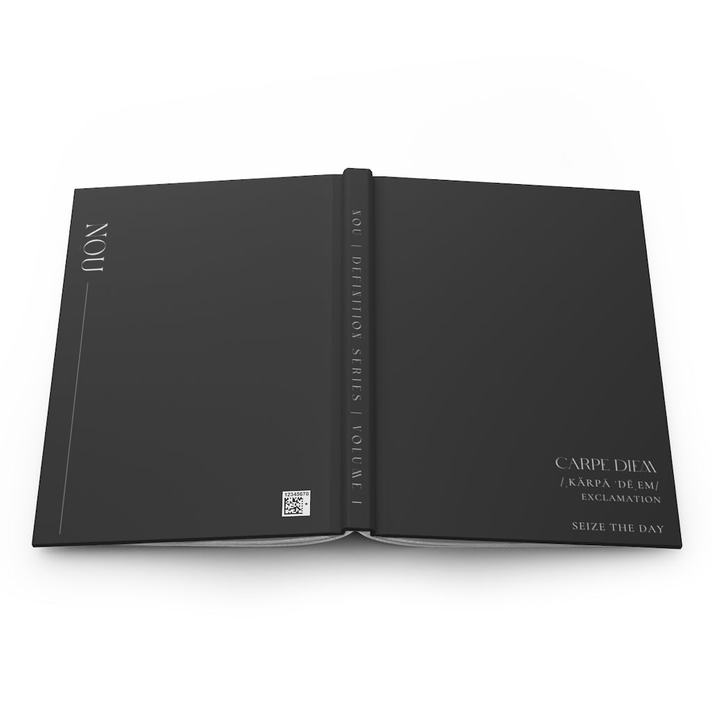 CARPE DIEM Definition Journal Matte - Black