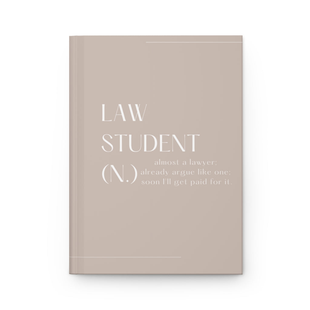law school supplies, law school notes, law student notebook