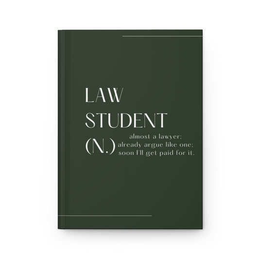 law school supplies, law school notes, law student notebook