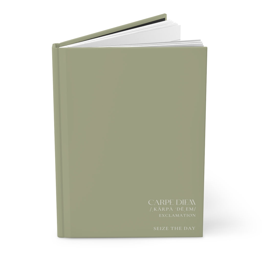 CARPE DIEM DefinitionJournal Matte - Green