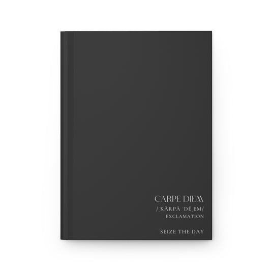 CARPE DIEM Definition Journal Matte - Black