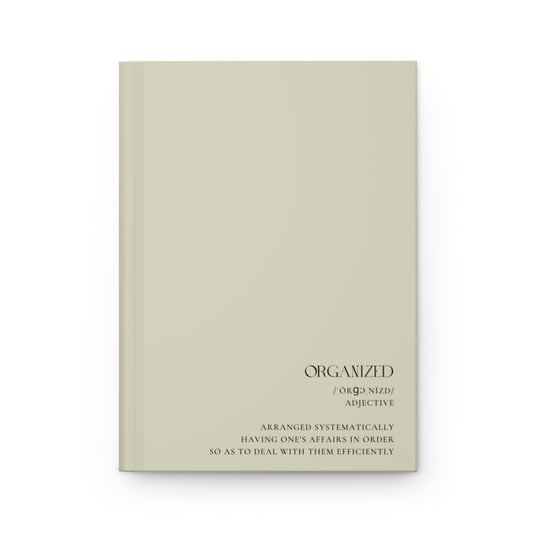 ORGANIZED Definition Journal Matte - Nude