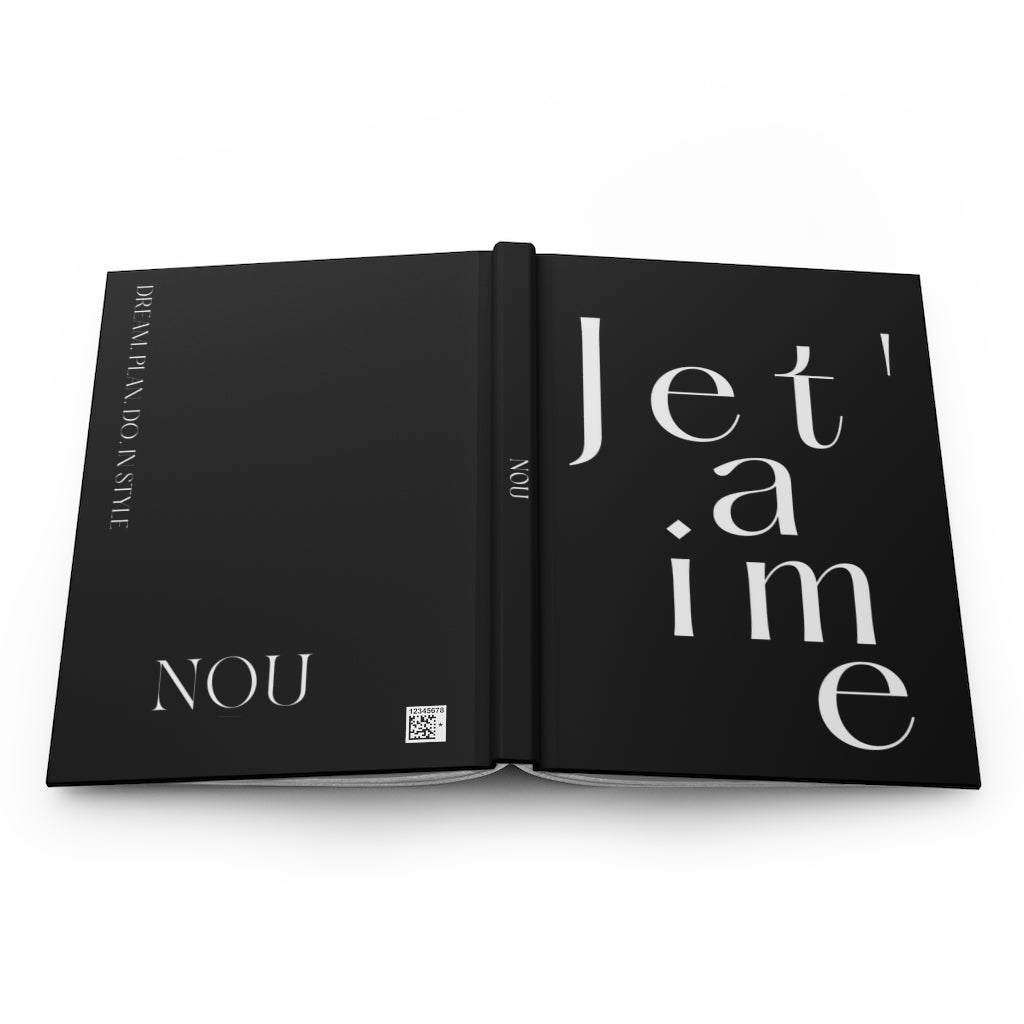 JET'AIME JOURNAL - BLACK & WHITE