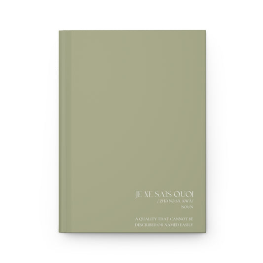 JE NE SAIS QUOI Journal Matte -Green