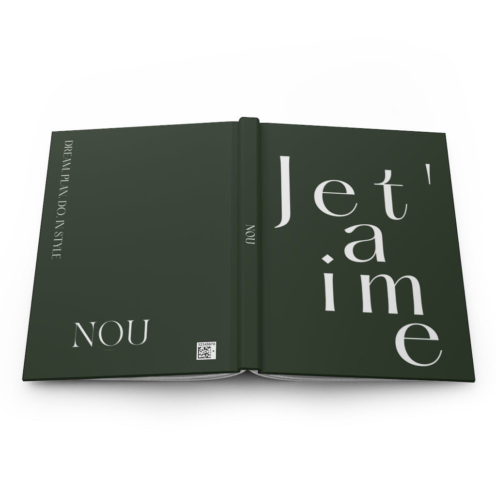 JET'AIME JOURNAL - EARTH GREEN