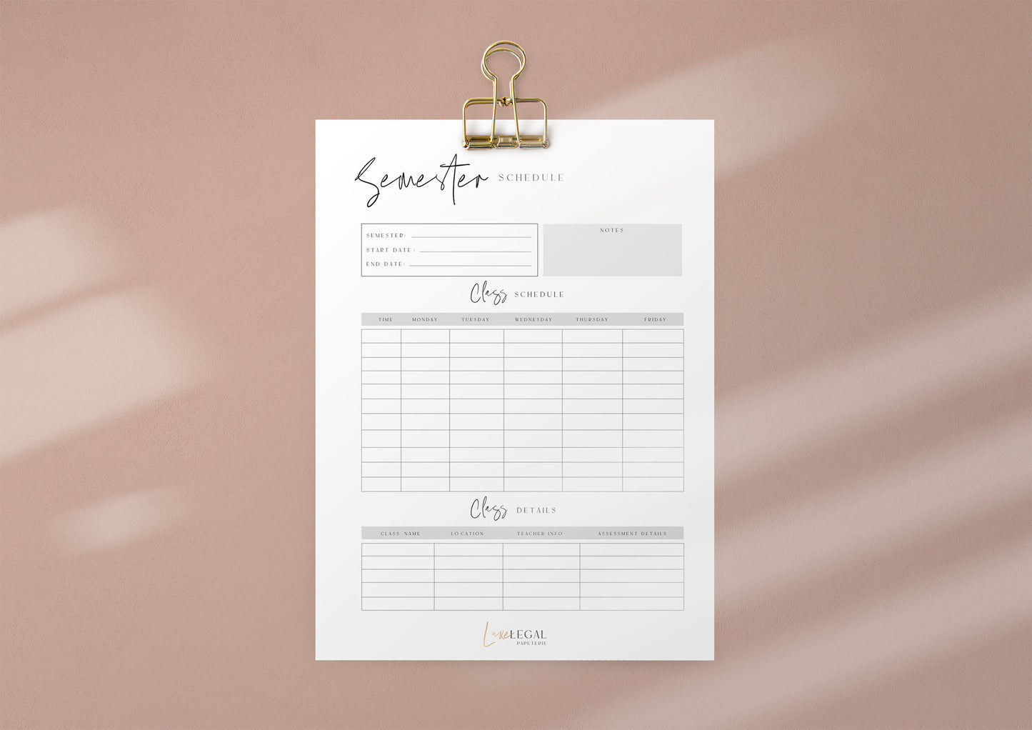 Law Student Planner | DIGITAL