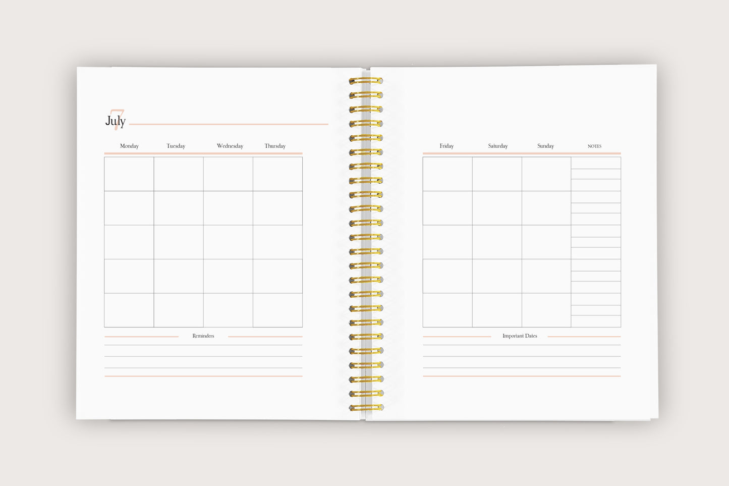 LAW SCHOOL PLANNER | Physical |