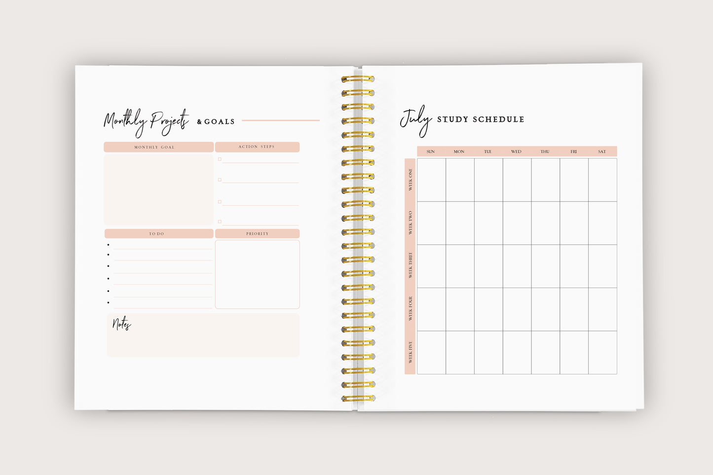 LAW SCHOOL PLANNER | Physical |
