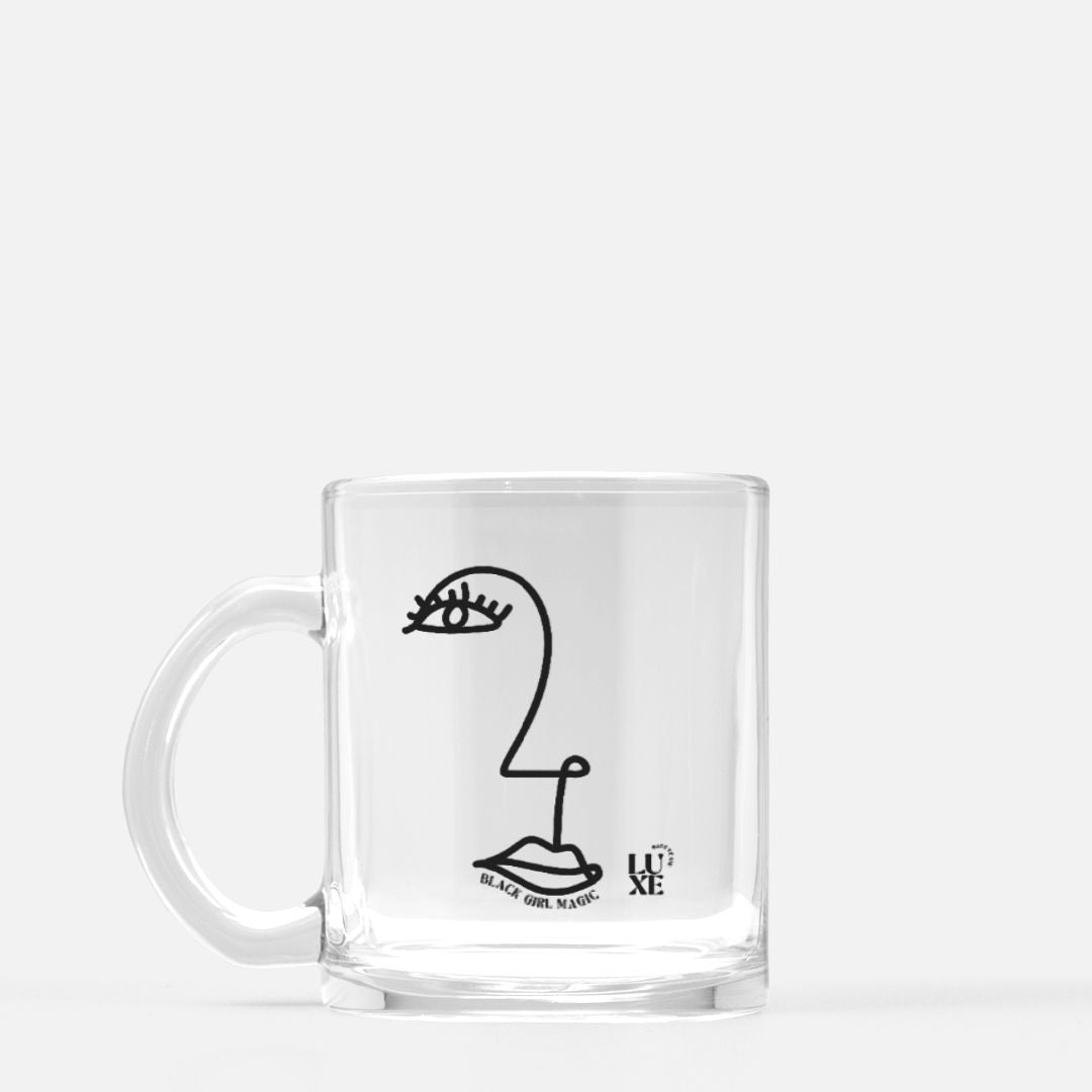 Black Girl Magic - Clear BHM Mug