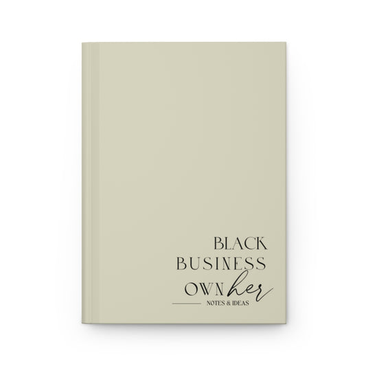 Black Business OwnHer Notebook - Nude