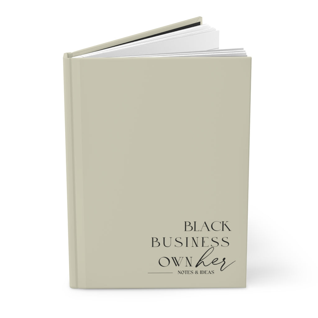 Black Business OwnHer Notebook - Nude