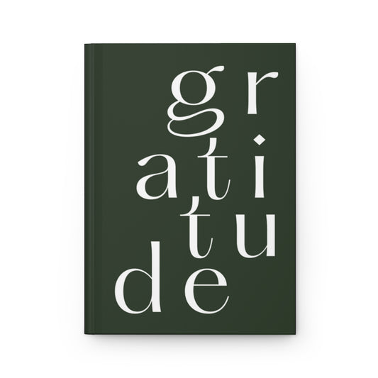 GRATITUDE JOURNAL - EARTH GREEN: Self Care Journal