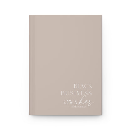 BLACK Business OwnHer Notebook - PALE PINK