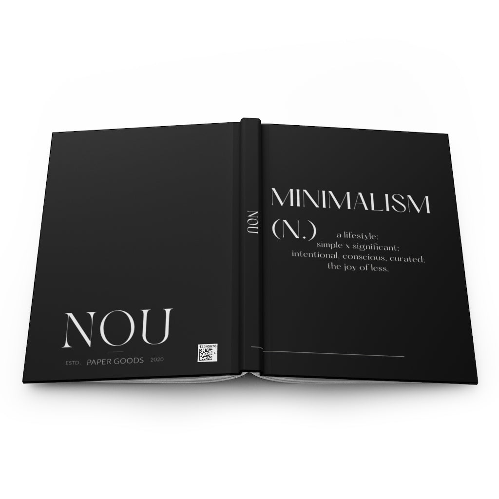 MINIMALISM JOURNAL - BLACK & WHITE