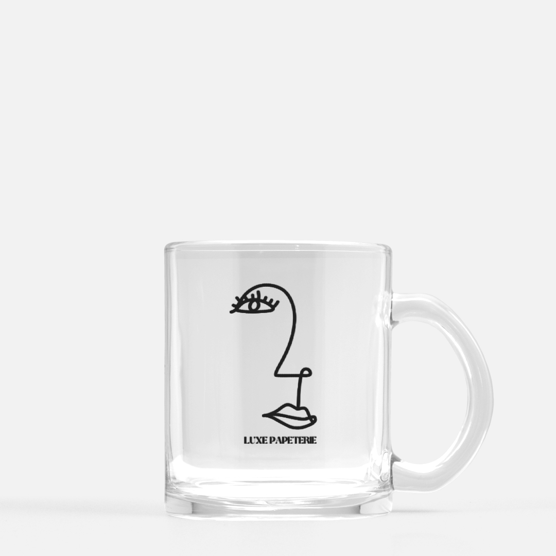 Luxe Lady Clear Coffee Mug