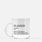 PLANNER / Definition Series / Clear Coffee Mug